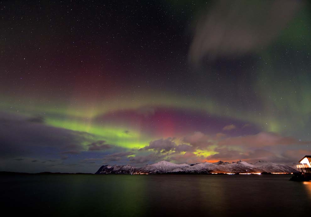 Tromso e l'Aurora Boreale